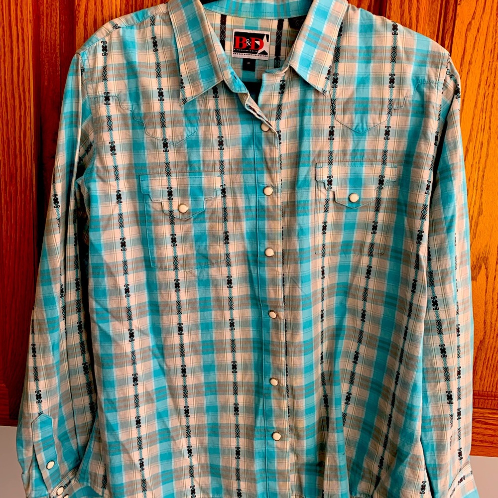 Brooks & Dunn Snap Dress Shirt